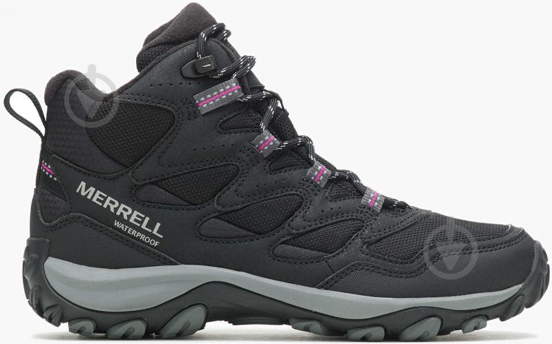 Ботинки MERRELL WEST RIM SPORT THERMO MID WP J036814 р.39 черный - фото 1