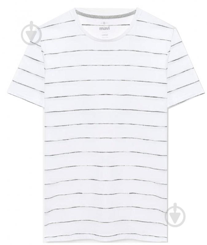 Футболка Mavi STRIPE TEE 065896-620 р.L серый - фото 1