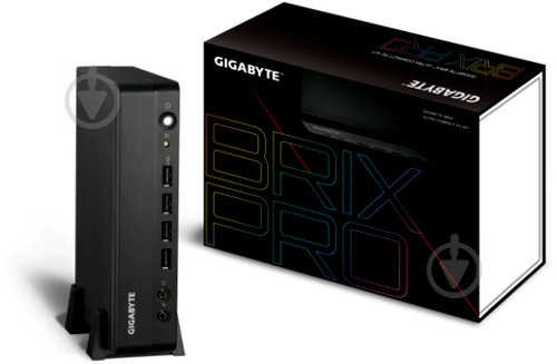 Barebone-неттоп Gigabyte Brix Pro (GB-BSRE-1505) black - фото 6