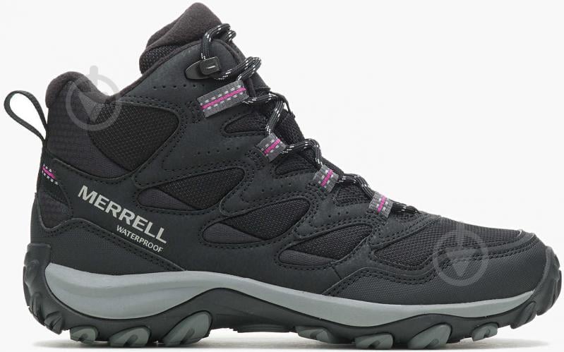 Ботинки MERRELL WEST RIM SPORT THERMO MID WP J036814 р.40,5 черный - фото 1