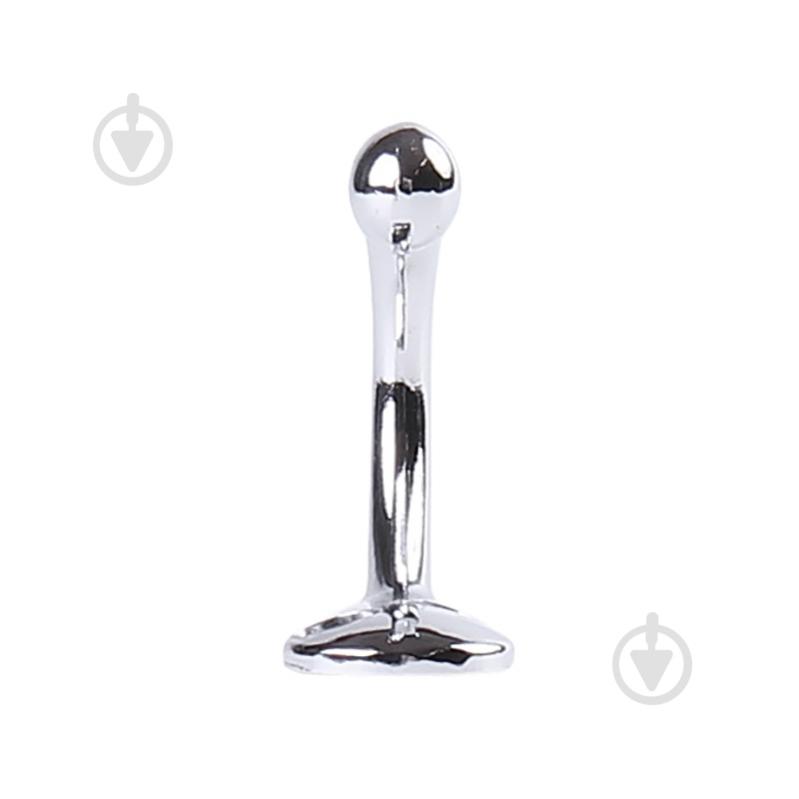 Крючок мебельный  Larvij LK0101CH хром - фото 3