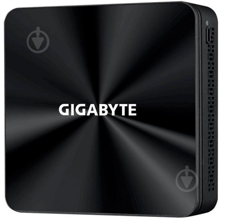 Barebone-неттоп Gigabyte BRIX Ultra Compact PC kit (GB-BRi3-10110) black - фото 2