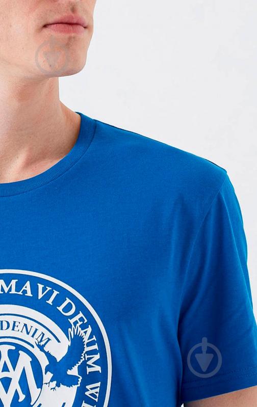 Футболка Mavi MAVI PRINTED TEE 065168-30718 р.L синий - фото 4