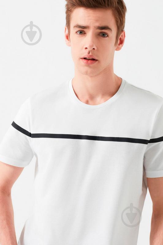 Футболка Mavi STRIPE PRINTED TEE 065968-620 р.L белый - фото 4 Футболка Mavi STRIPE PRINTED TEE 065968-620 р.L белый - фото 4