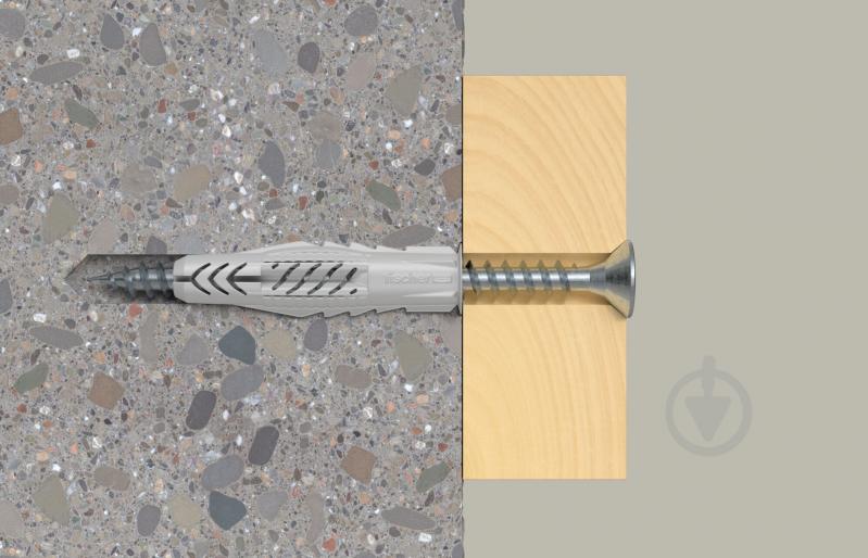 Дюбель универсальный дюбель UX 14x75 без бурта FISCHER 14x75 мм 20 шт. (62757) - фото 2 Дюбель универсальный дюбель UX 14x75 без бурта FISCHER 14x75 мм 20 шт. (62757) - фото 2