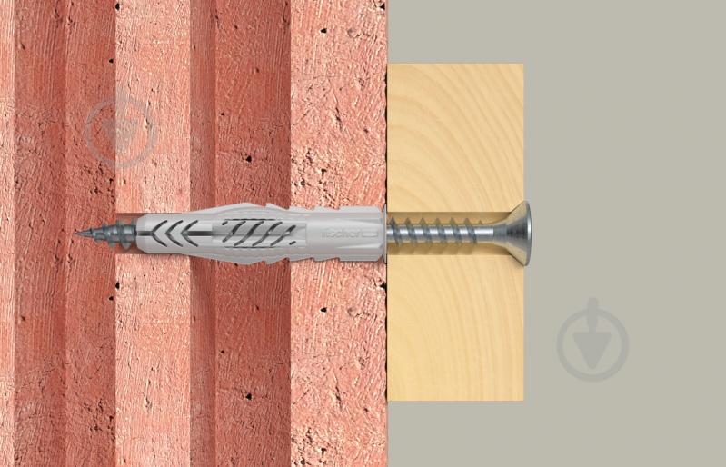 Дюбель универсальный дюбель UX 14x75 без бурта FISCHER 14x75 мм 20 шт. (62757) - фото 4 Дюбель универсальный дюбель UX 14x75 без бурта FISCHER 14x75 мм 20 шт. (62757) - фото 4