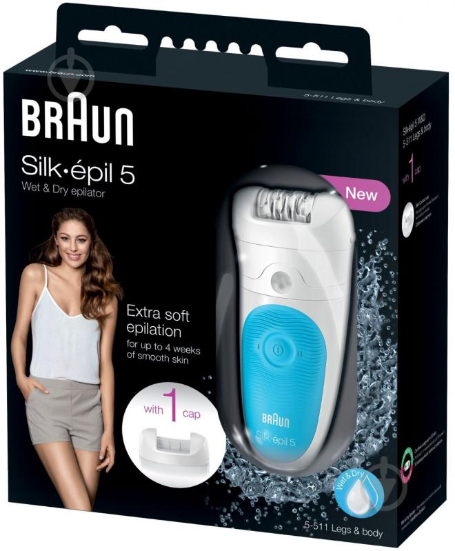 Епілятор Braun SE 5511 Wet&Dry - фото 3