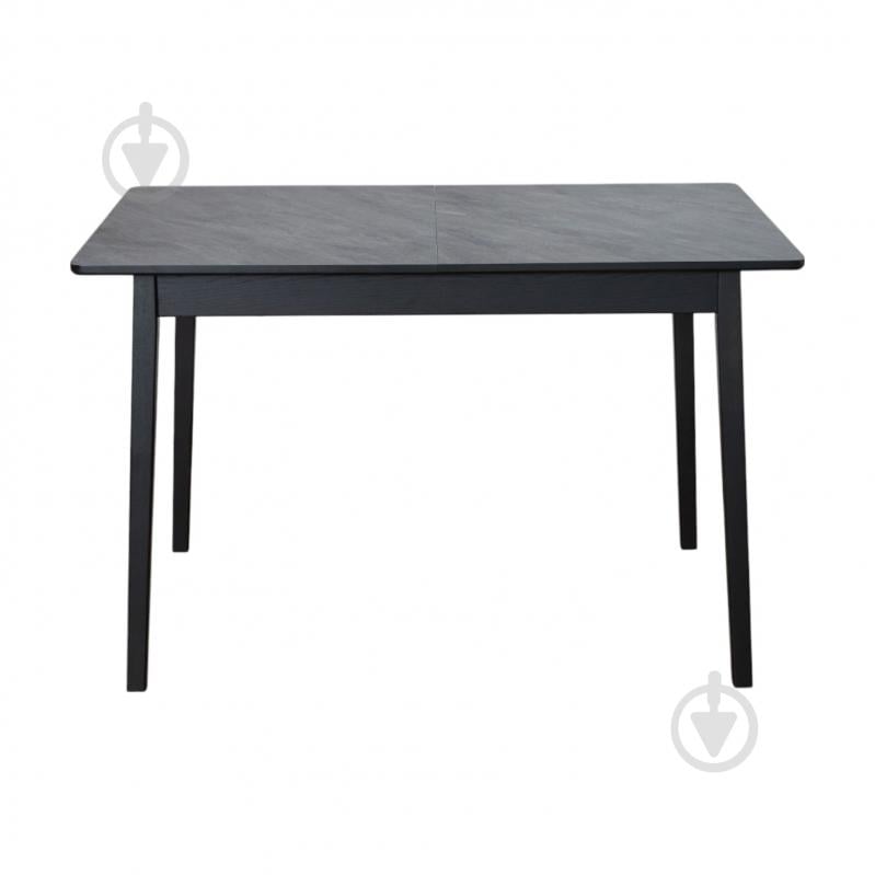 Стол раскладной Спейс 1200(1600)x750x750мм черный/черный - фото 1 Стол раскладной Спейс 1200(1600)x750x750мм черный/черный - фото 1