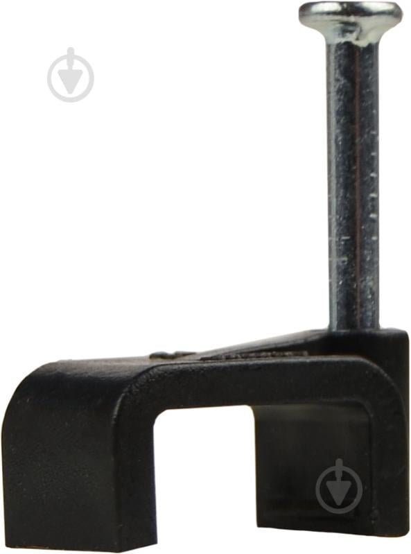 Скоба плоская АСКОУКРЕМ CHF-12 мм черный - фото 1