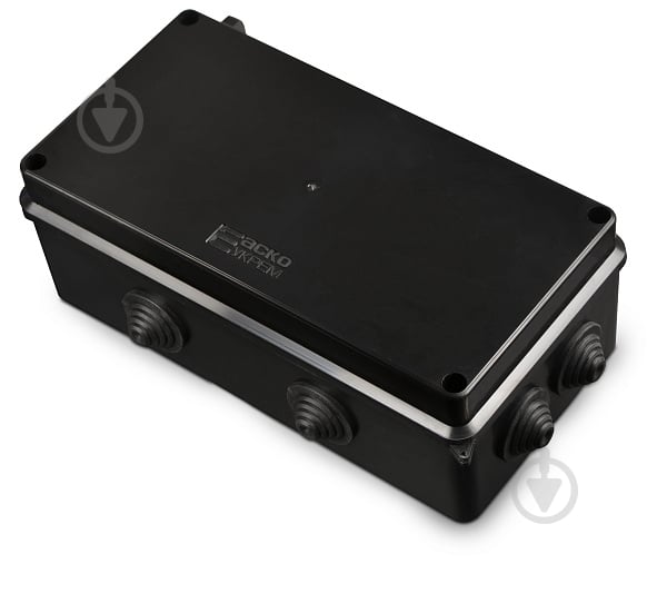 Коробка розподільча АСКОУКРЕМ UAtmo Jet Black 200х100х70 A0150170038 - фото 3 Коробка розподільча АСКОУКРЕМ UAtmo Jet Black 200х100х70 A0150170038 - фото 3
