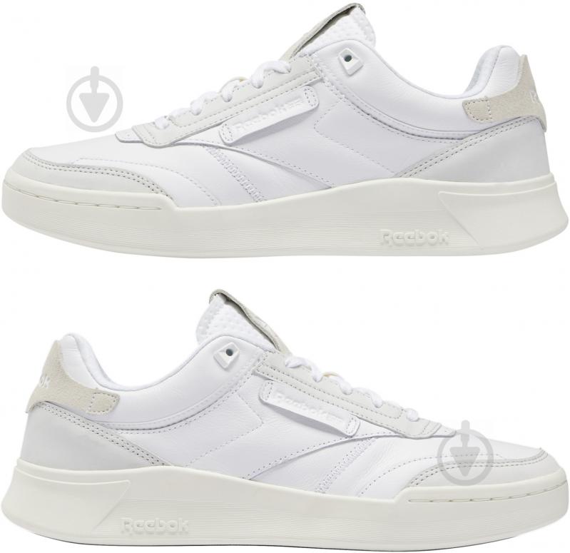 Кросівки чоловічі демісезонні Reebok CLUB C LEGACY G55895 р.40,5 білі - фото 7