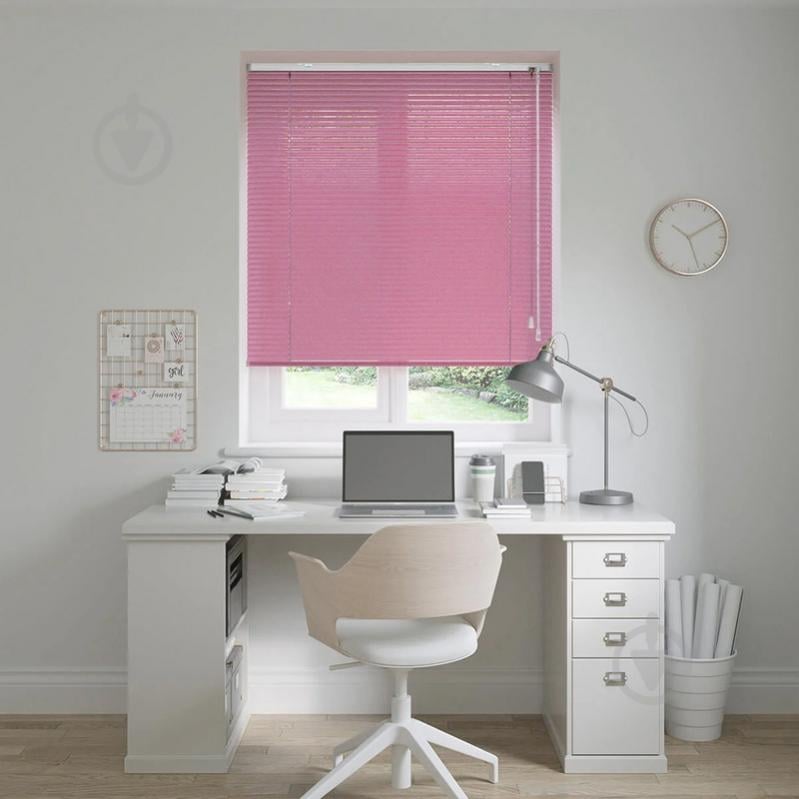 Жалюзи Rollotex алюминиевые горизонтальные с фиксацией 95х120 см розовые брашованые - фото 6 Жалюзи Rollotex алюминиевые горизонтальные с фиксацией 95х120 см розовые брашованые - фото 6