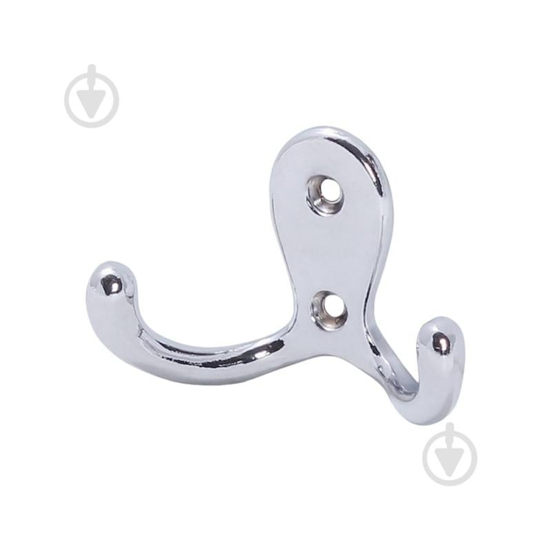 Крючок мебельный Larvij LK0201CH хром - фото 1 Крючок мебельный Larvij LK0201CH хром - фото 1