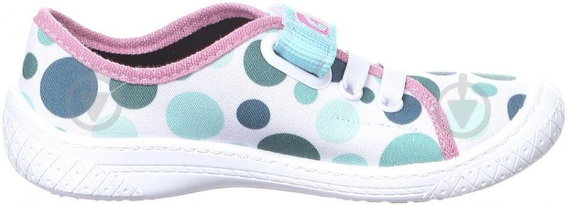 Мокасины для девочки ТМ МВ р.31 белый 4Bt8/4b - фото 3