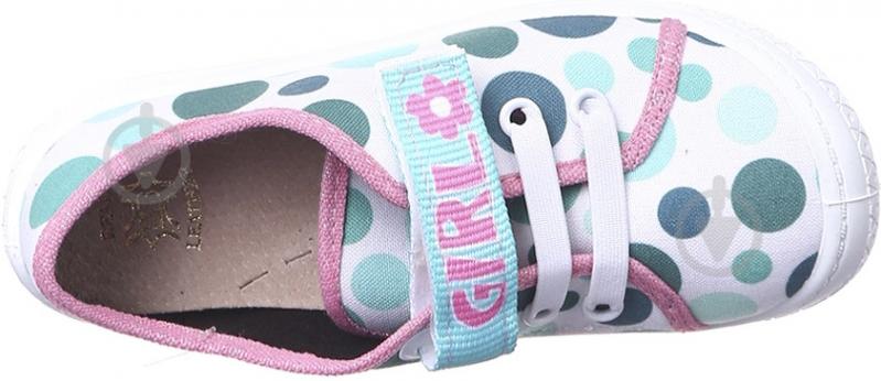 Мокасины для девочки ТМ МВ р.31 белый 4Bt8/4b - фото 2