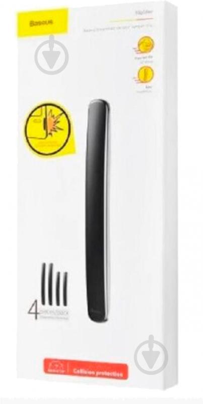 Молдинг BASEUS Streamlined car door bumper strip Black (CRFZT-01) - фото 2