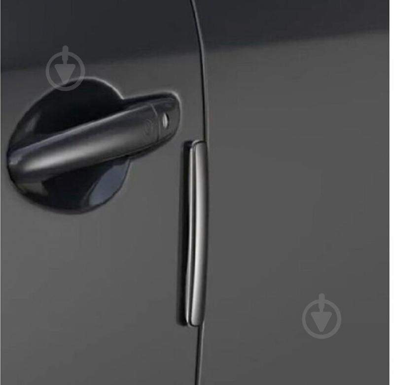 Молдинг BASEUS Streamlined car door bumper strip Black (CRFZT-01) - фото 3