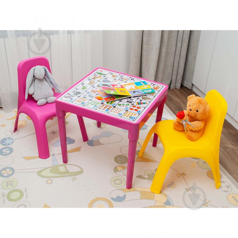 Стілець дитячий Алеана 40,5x42x53 темно-жовтий 4823044305872 темно-жовтий - фото 3