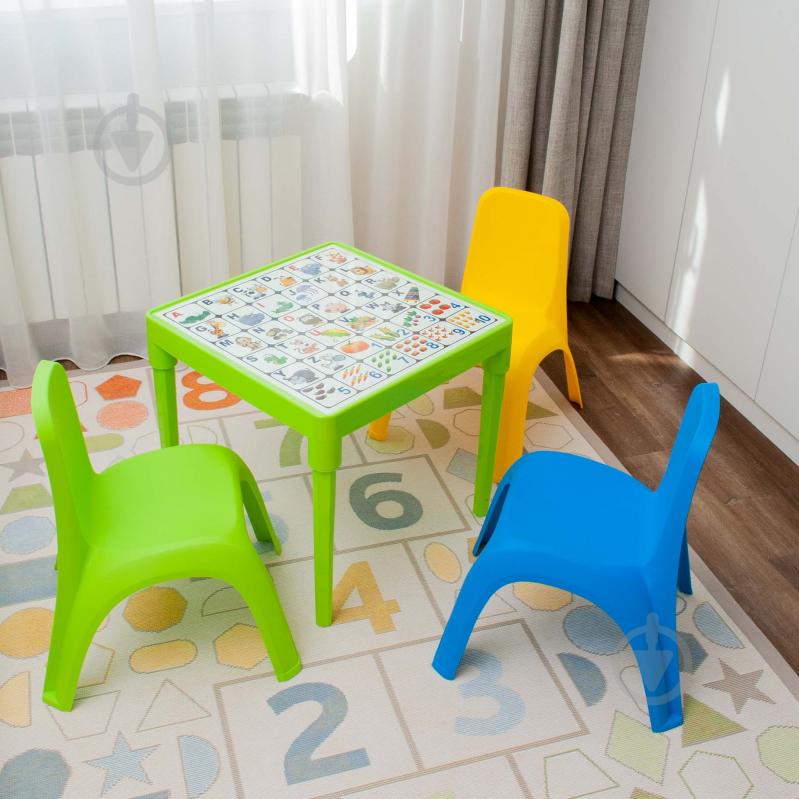 Стул детский Алеана 40,5x42x53 голубой 101062 голубой - фото 6