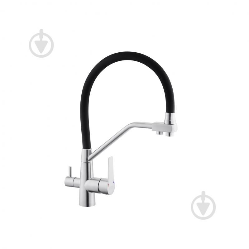 Смеситель для кухни Kroner Kroner KRP Edelstahl Klassisch - ESG03817BLK - фото 1