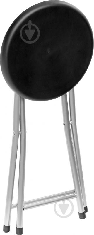 Табурет раскладной Fast черный / алюминий - фото 2