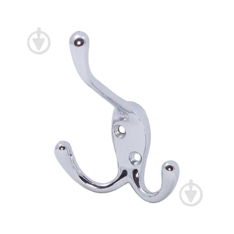 Крючок мебельный  Larvij LK0301CH хром - фото 1