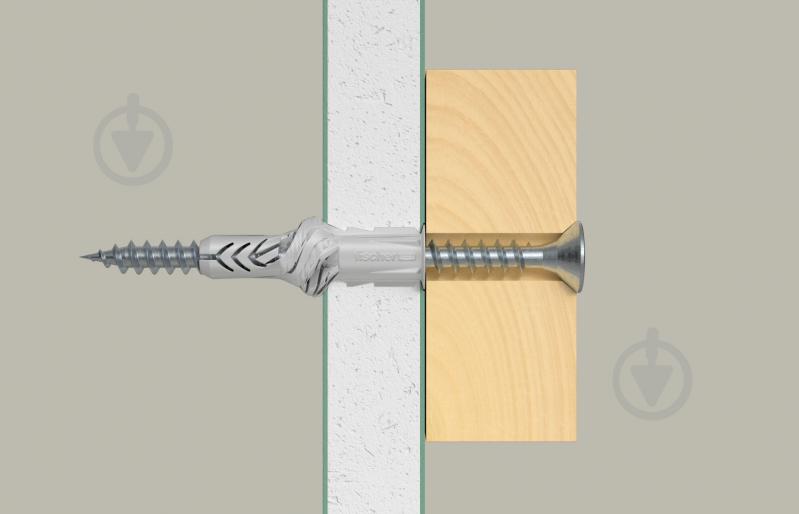 Дюбель універсальний дюбель UX 6x35 з буртом FISCHER 6x35 мм 20 шт. (90868) - фото 4 Дюбель універсальний дюбель UX 6x35 з буртом FISCHER 6x35 мм 20 шт. (90868) - фото 4