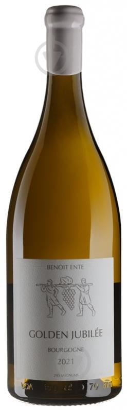 Вино Benoit Ente виноградне натуральне сухе біле Бургонь Шардоне Голден Джубілє 0,75 л - фото 1 Вино Benoit Ente виноградне натуральне сухе біле Бургонь Шардоне Голден Джубілє 0,75 л - фото 1