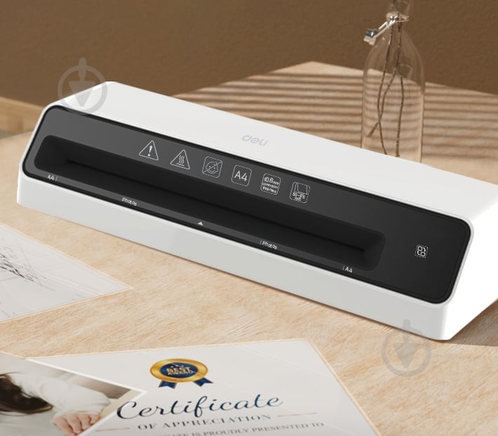 Ламинатор T103 А4 175 мкм Deli - фото 4 Ламинатор T103 А4 175 мкм Deli - фото 4