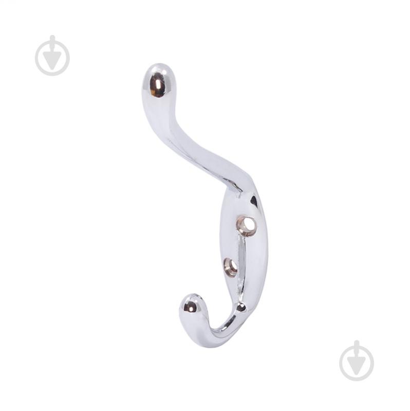 Гачок меблевий  Larvij LK0402CH хром - фото 1