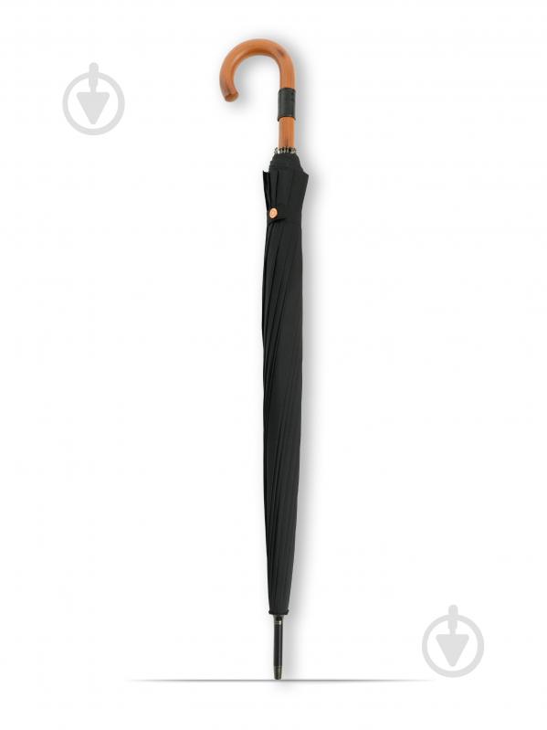 Зонт-трость KRAGO Prime черный - фото 3