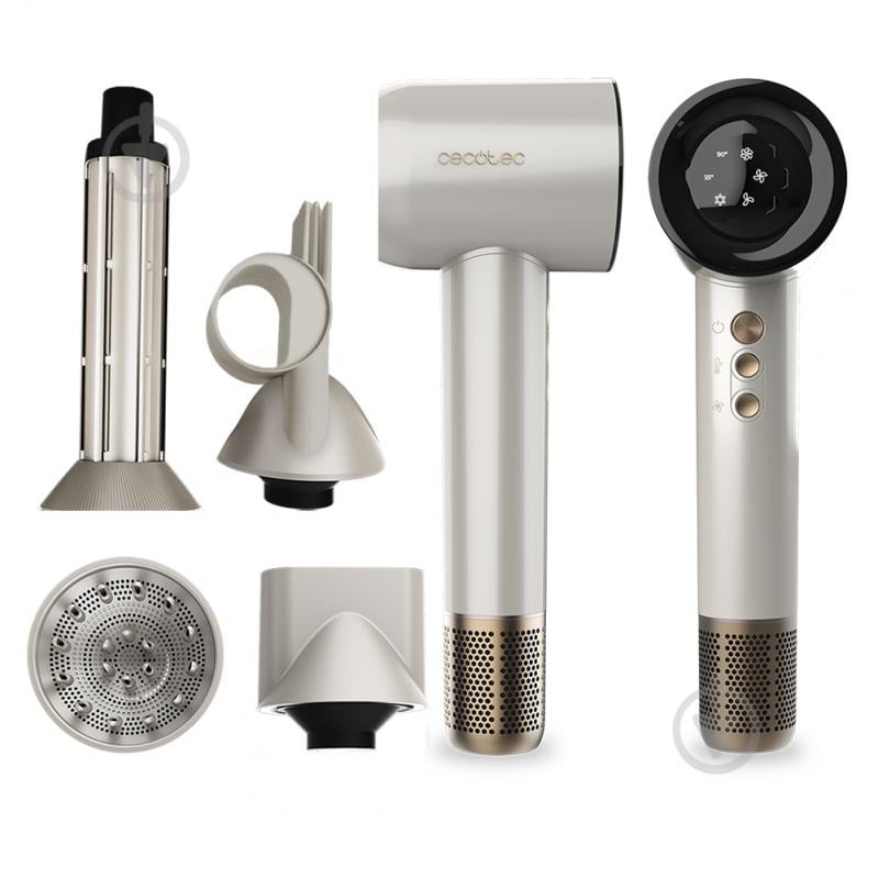 Стайлер CECOTEC DryGlam Waves Champagne 4in1 - фото 1