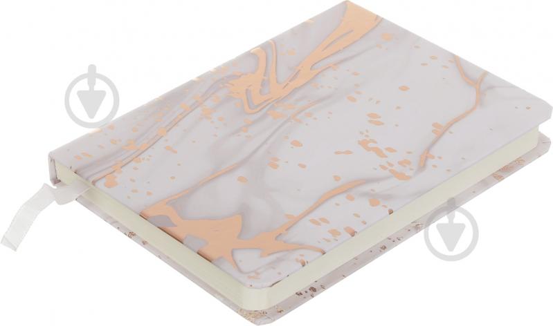 Блокнот Розовый мрамор 1 14,5х10,5 см - фото 1