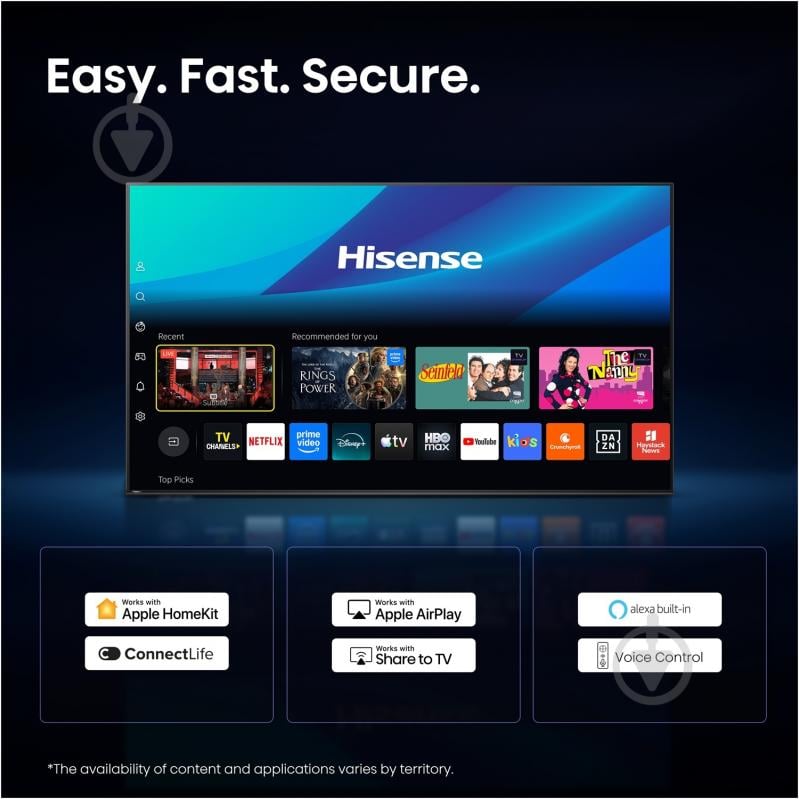 Телевізор Hisense 20018153 65″ 65E7S - фото 11 Телевізор Hisense 20018153 65″ 65E7S - фото 11