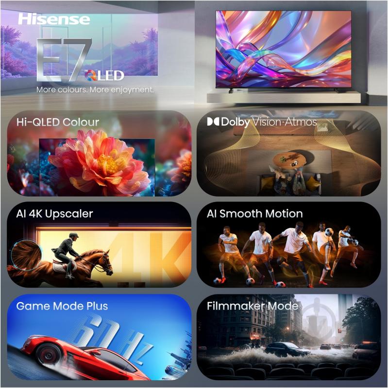Телевізор Hisense 20018153 65″ 65E7S - фото 14 Телевізор Hisense 20018153 65″ 65E7S - фото 14