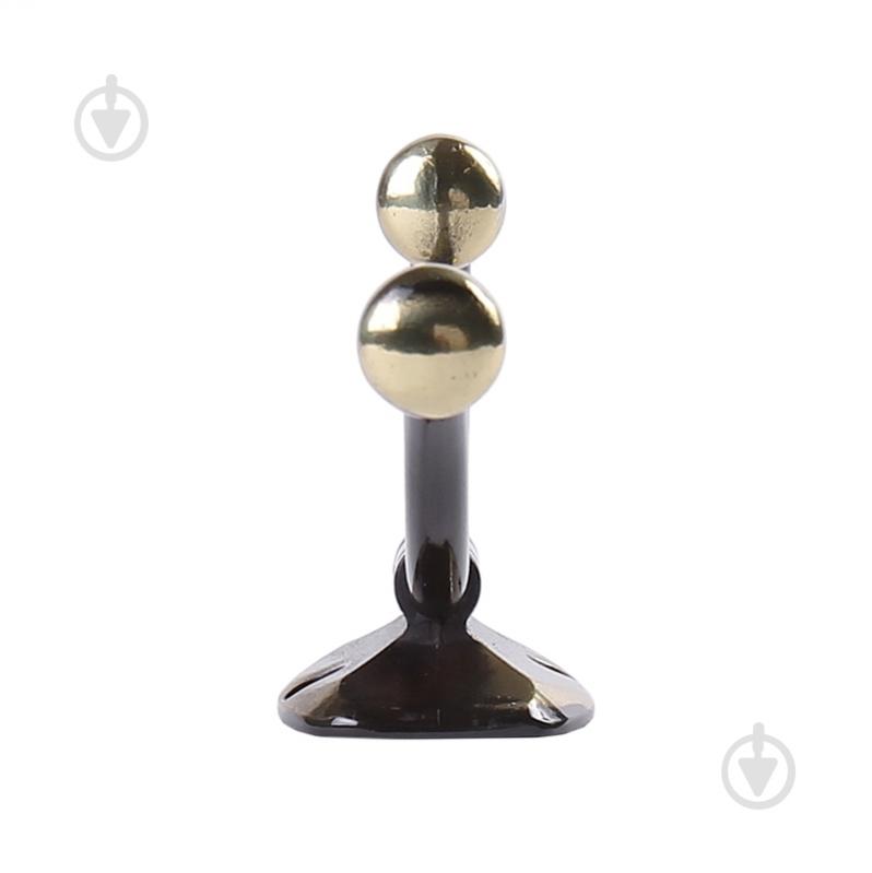 Гачок меблевий  Larvij LK0405AB античная латунь - фото 3