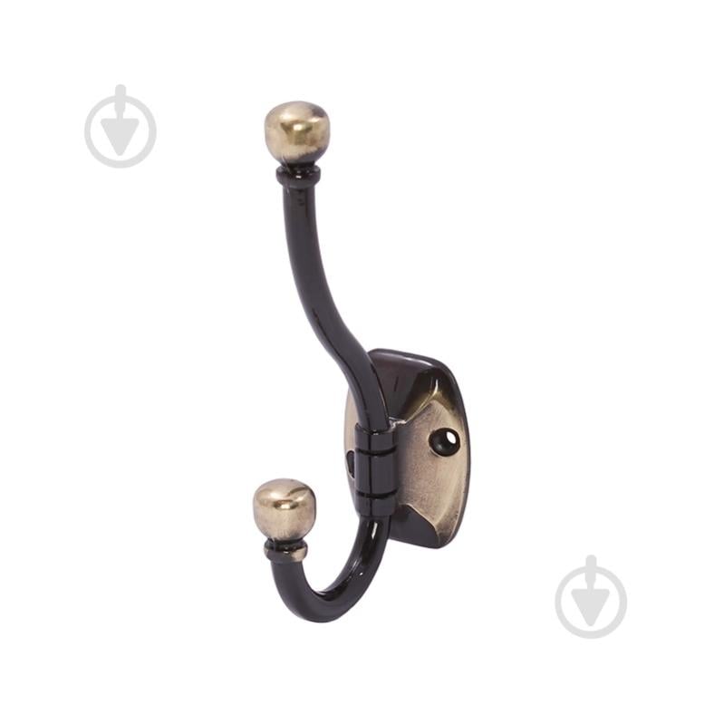 Гачок меблевий  Larvij LK0405AB античная латунь - фото 1