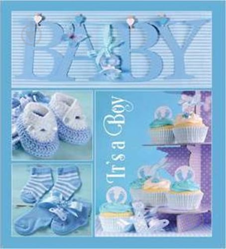 Фотоальбом EVG 20sheet Baby collage Blue w/box - фото 1