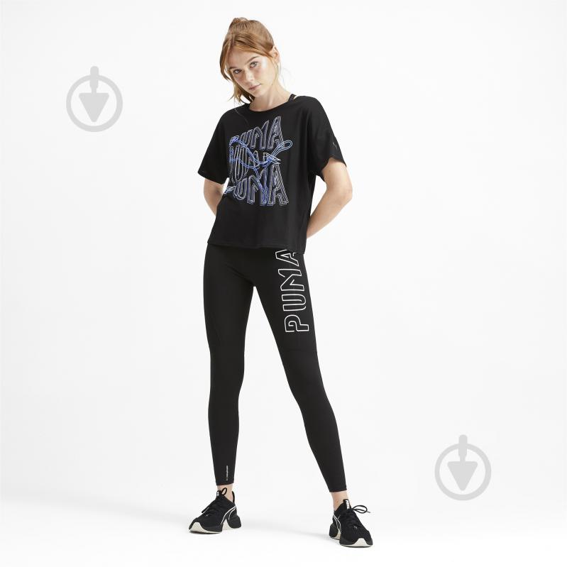 Футболка Puma HIT Feel It Tee 51831909 р.XS черный - фото 5