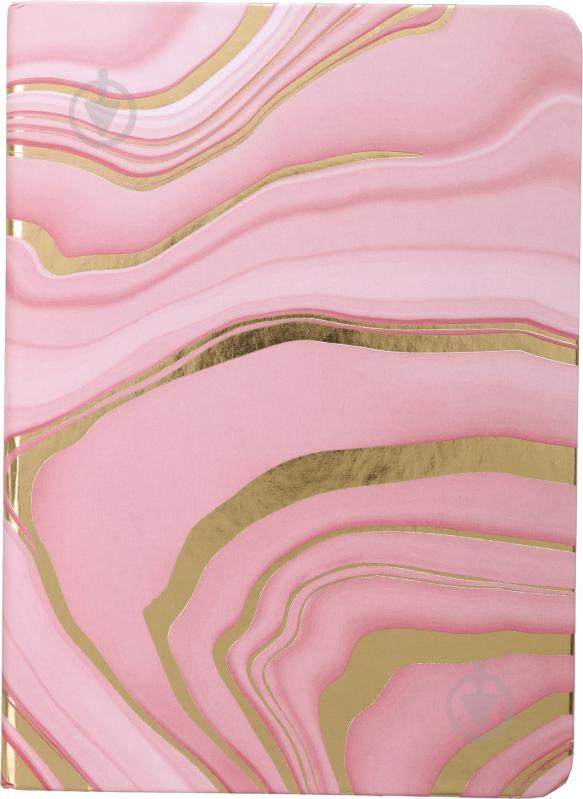 Блокнот Розовый мрамор 2 14,5х10,5 см - фото 2