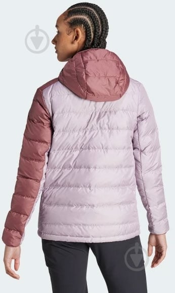 Куртка женская Adidas Terrex Multi Light Down Hooded JE6717 р.S розовый - фото 2 Куртка женская Adidas Terrex Multi Light Down Hooded JE6717 р.S розовый - фото 2