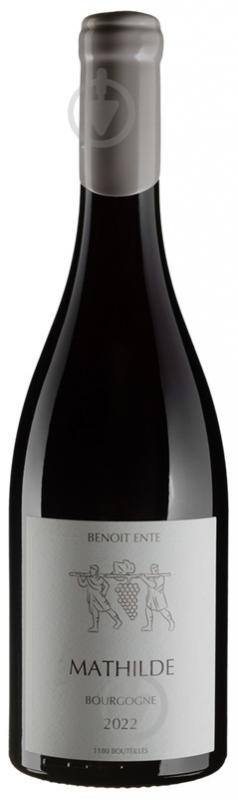 Вино Benoit Ente виноградне натуральне сухе червоне Бургонь Піно Нуар Матільд 0,75 л - фото 1 Вино Benoit Ente виноградне натуральне сухе червоне Бургонь Піно Нуар Матільд 0,75 л - фото 1