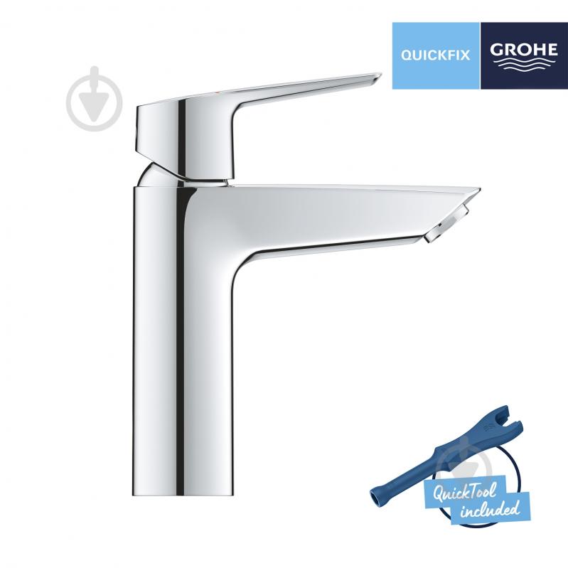 Смеситель для умывальника Grohe QuickFix Start M-Size 24204002 - фото 4
