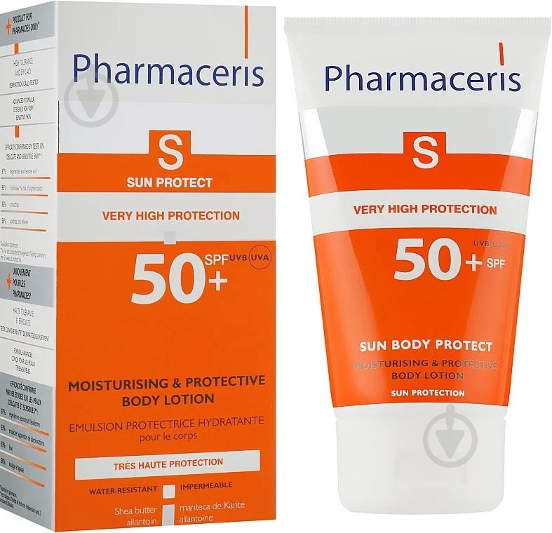 Лосьйон Pharmaceris з гіалуроновою кислотою сонцезахисний для обличя SPF 50 50 мл - фото 1