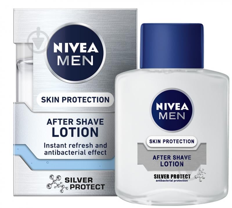 Лосьйон після гоління Nivea MEN Антибактеріальний 100 мл - фото 1