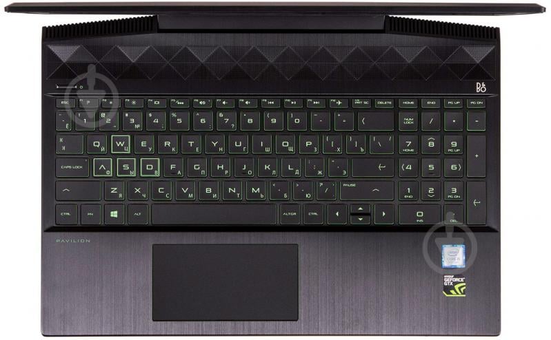 Ноутбук HP Pavilion Gaming 15-cx0037ua 15,6 (8KR18EA) black - фото 10