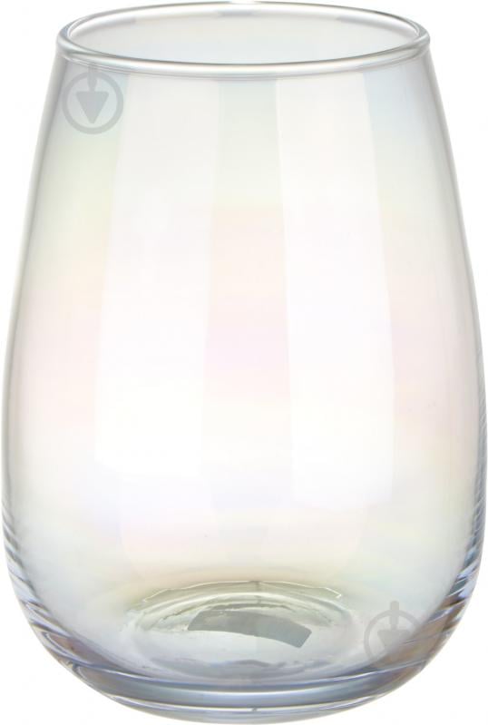 Ваза стеклянная Luster 20х15 см 20 см прозрачная 17-10270A - фото 1 Ваза стеклянная Luster 20х15 см 20 см прозрачная 17-10270A - фото 1