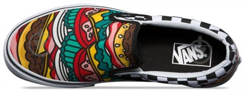 Кеды Vans U CLASSIC SLIP-ON V3Z4IRV р.35 разноцветный - фото 3