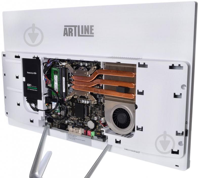 Моноблок Artline Home 23,8 (G43v14w) black/silver - фото 5