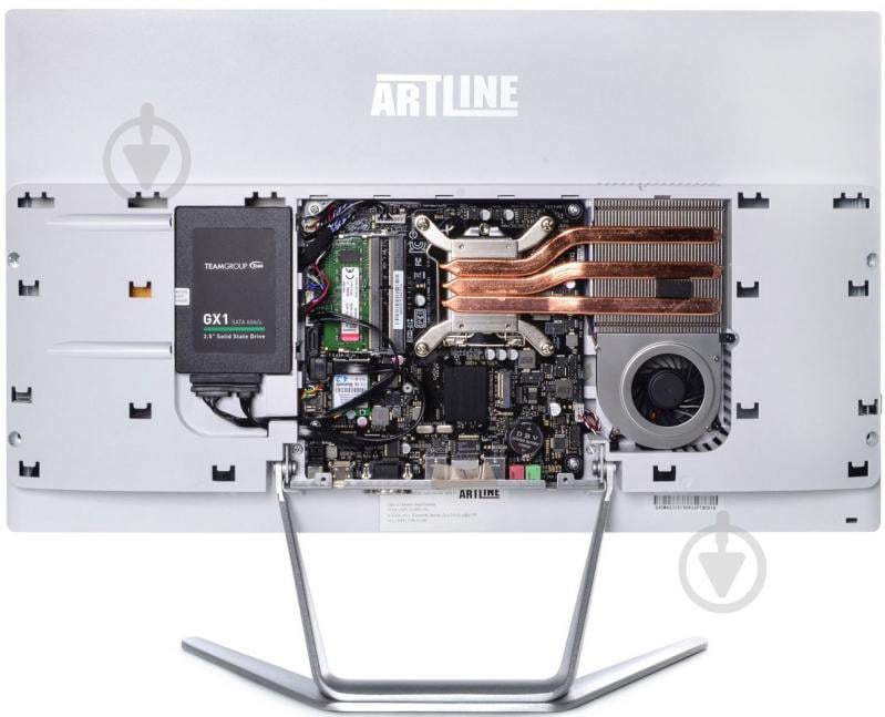 Моноблок Artline Home 23,8 (G43v14w) black/silver - фото 4